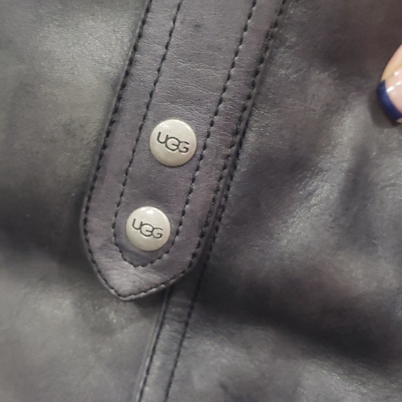 UGG LEATHER KNEE HIGH BOOTS-WITH FUR INNERSOLES - Picture 8 of 12